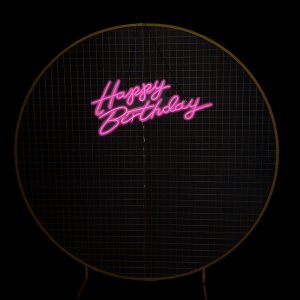 Happy Birthday Neon Lights
